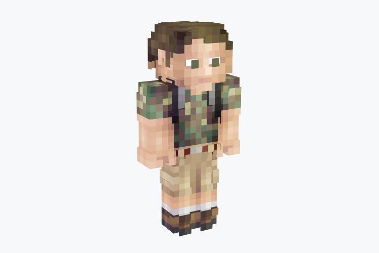 A Hike in the Forest Minecraft Skin