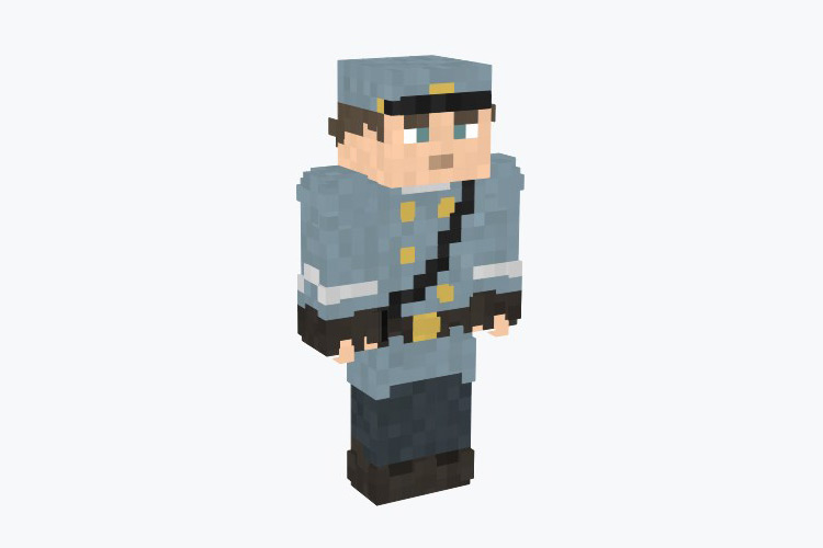 Civil War Soldier Minecraft Skin