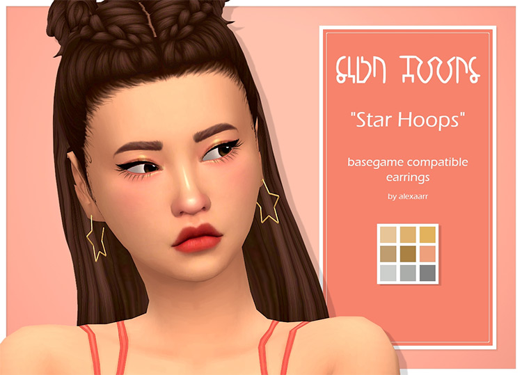 Star Hoops / Sims 4 CC