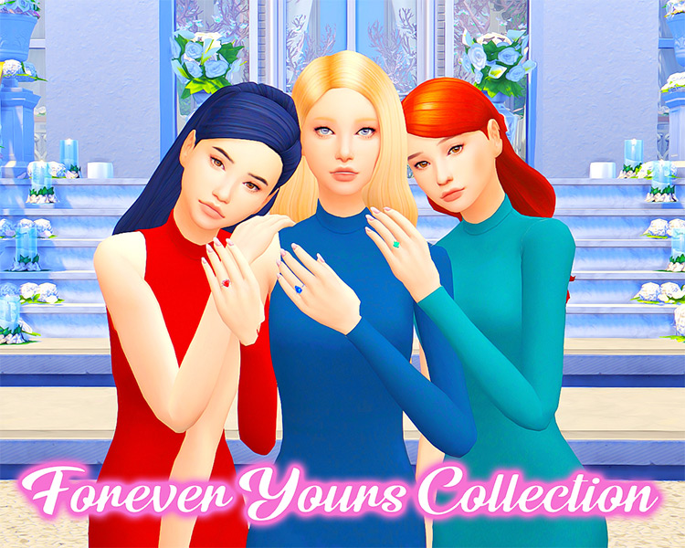 Forever Yours Collection / Sims 4 CC