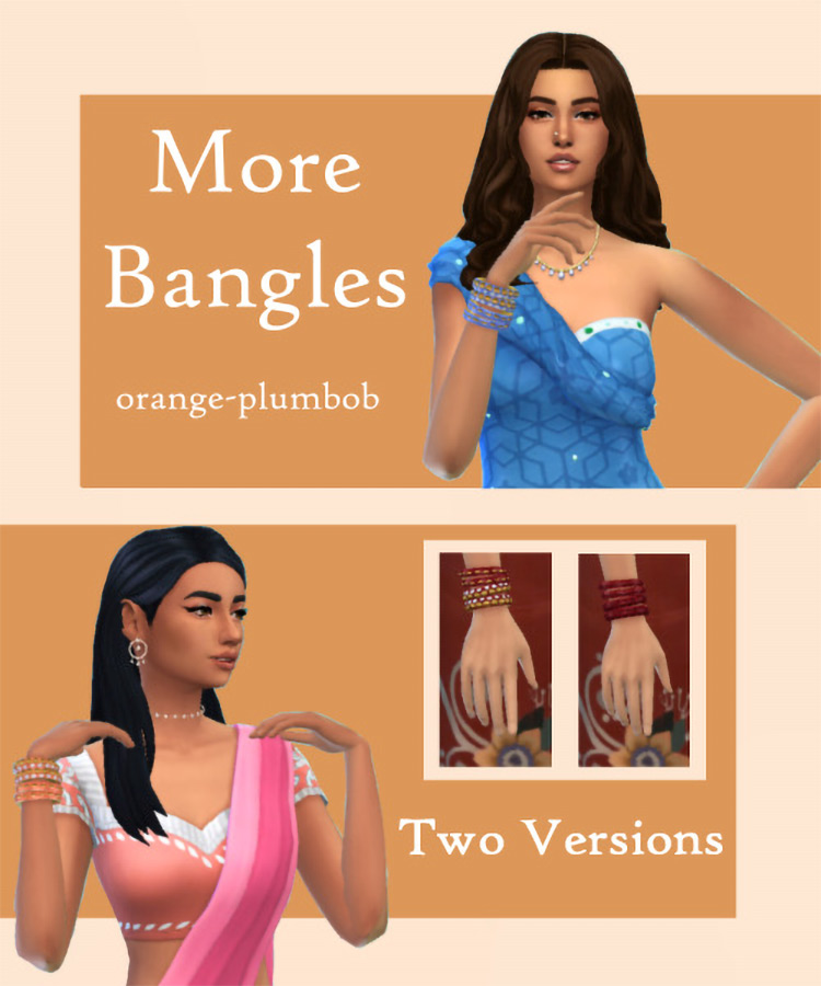 More Bangles / Sims 4 CC