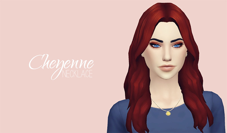 Cheyenne Necklace / Sims 4 CC