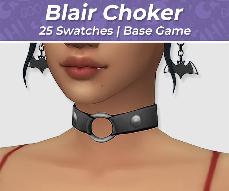 Blair Choker / Sims 4 CC