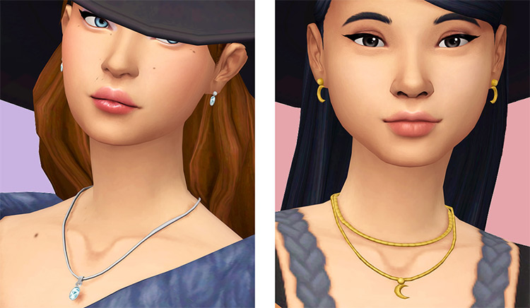 Sims 4 Maxis Match Jewelry CC  The Ultimate List   FandomSpot - 55