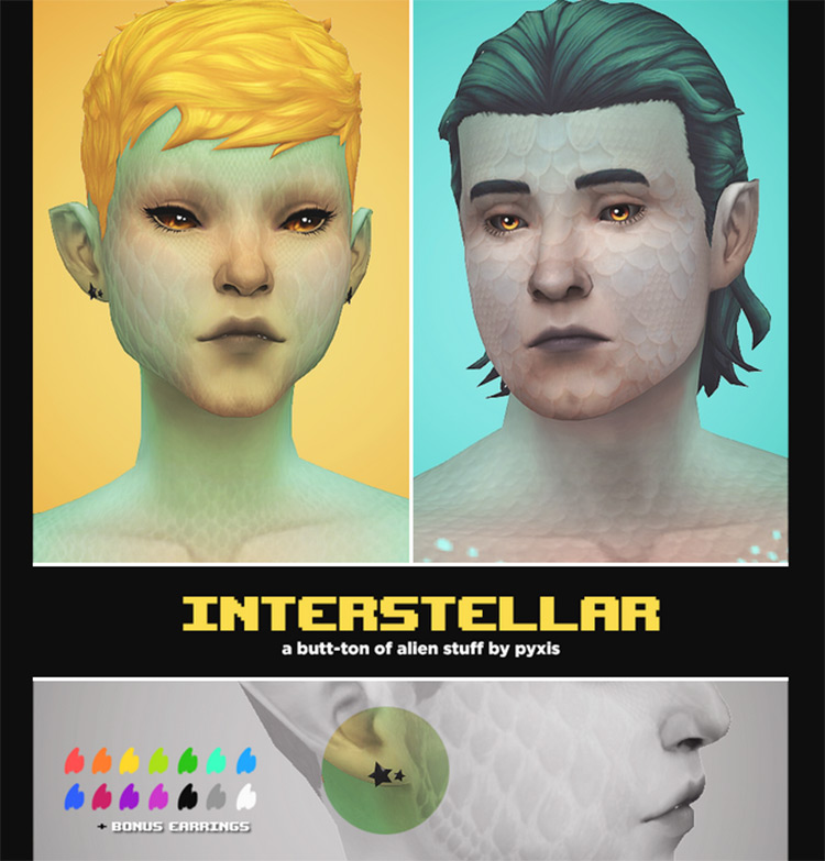 Interstellar Set / Sims 4 CC