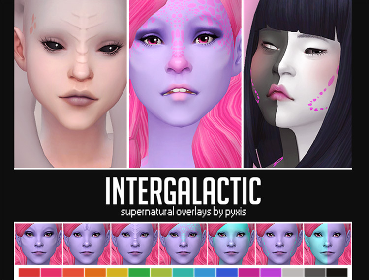 Intergalactic Set / Sims 4 CC