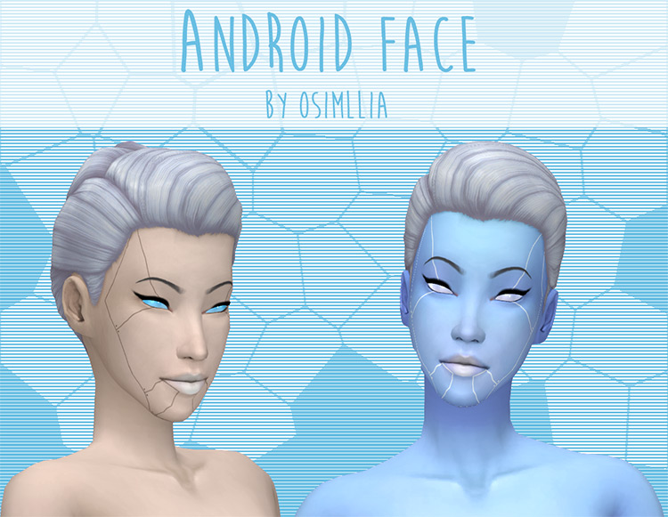 Android Face / Sims 4 CC