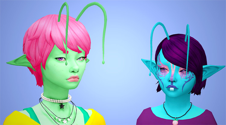 Dangly Antennae / Sims 4 CC