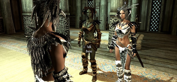 skyrim lydia forsworn armor