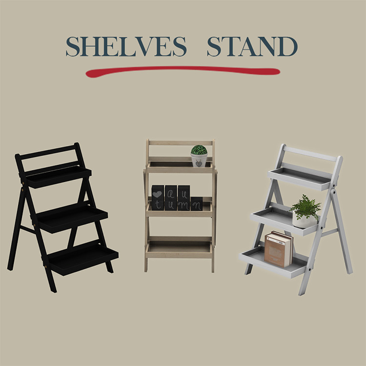 Shelf Stand by leosims TS4 CC
