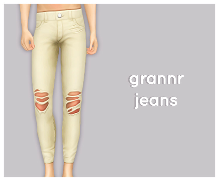 Maxis Match Skinny Jeans CC for The Sims 4  Guys   Girls    FandomSpot - 74