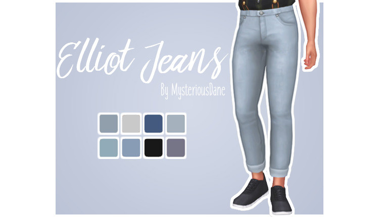 Elliot Jeans TS4 CC