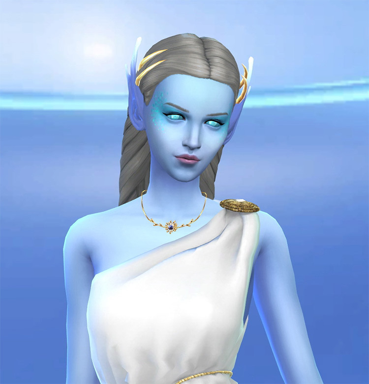 Ears of Nymph (With Luminous Ends) by Zaneida Sims 4 CC
