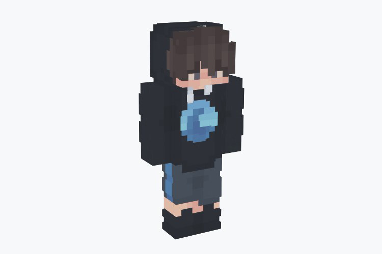 Team Seas Sweater Boy Skin For Minecraft