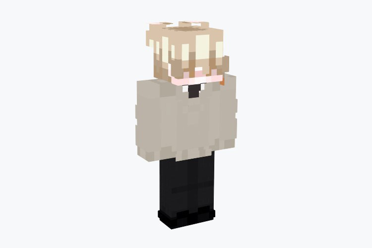 Preppy Sweater Boy Minecraft Skin