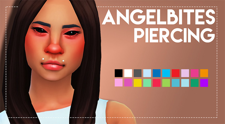 Unisex Angelbites Piercing TS4 CC