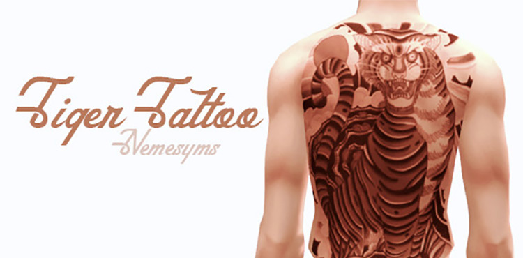 Sims 4 Male Tattoo CC  The Ultimate Collection   FandomSpot - 40