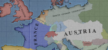 France, Germany & Europe in Vic2 Map