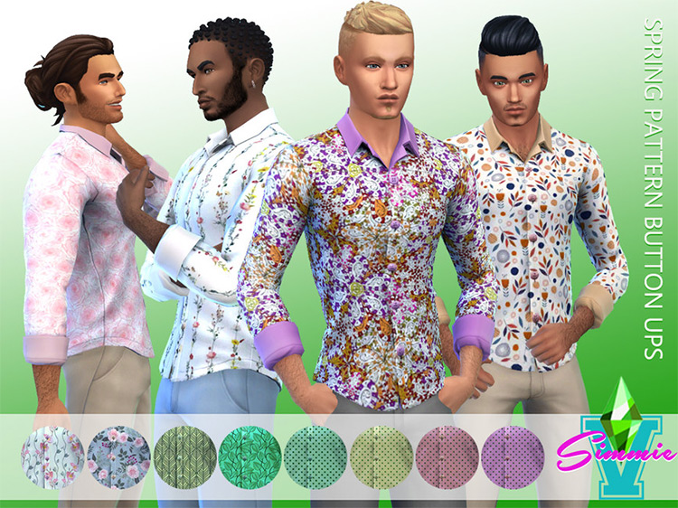 Sims 4 Maxis Match Spring Clothes CC  Guys   Girls    FandomSpot - 72