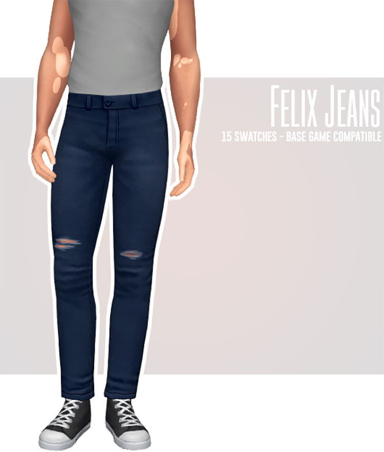 Felix Jeans / Sims 4 CC