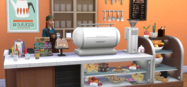 Best Restaurant Clutter CC Sets for The Sims 4