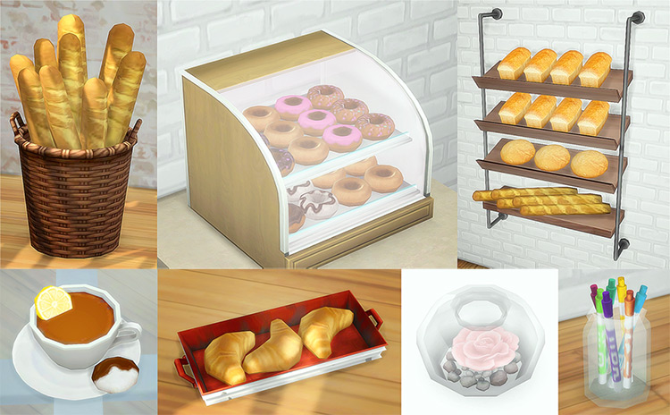 Best Restaurant Clutter CC Sets for The Sims 4   FandomSpot - 53