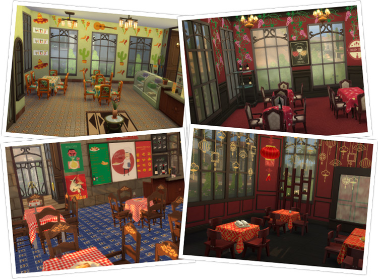 Best Restaurant Clutter CC Sets for The Sims 4   FandomSpot - 44