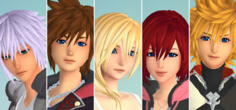 Kingdom Hearts Cosplay Characters in The Sims 4