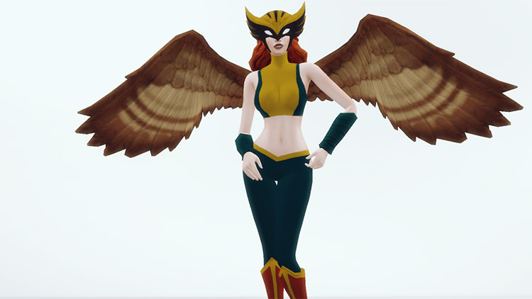 Hawkgirl / Sims 4 CC