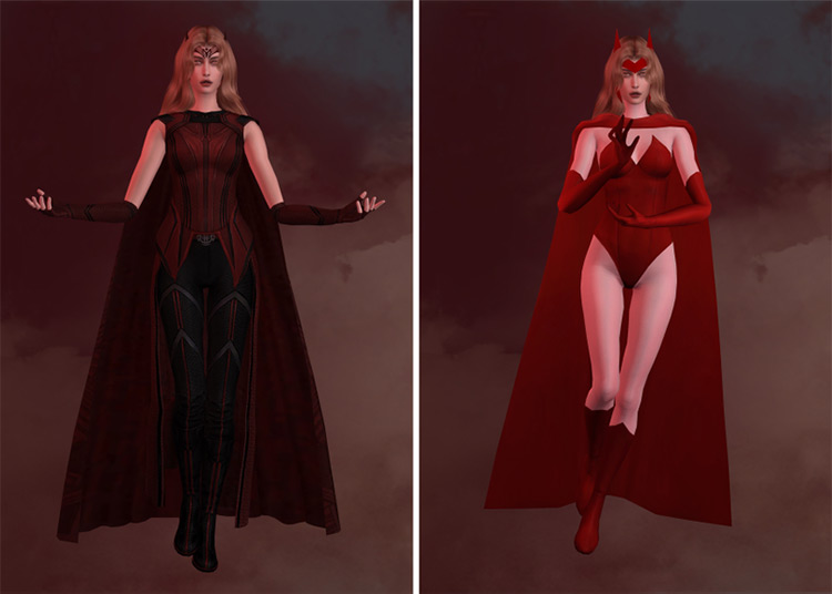 Scarlet Witch / Sims 4 CC
