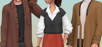 Sims 4 Maxis Match Fall Clothes CC (Guys + Girls)