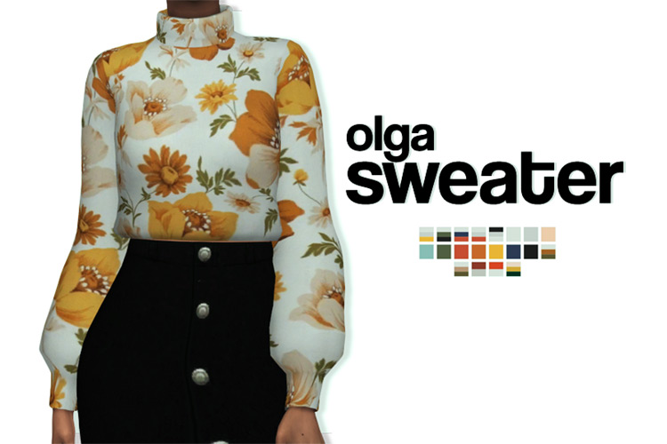 Olga Sweater / Sims 4 CC