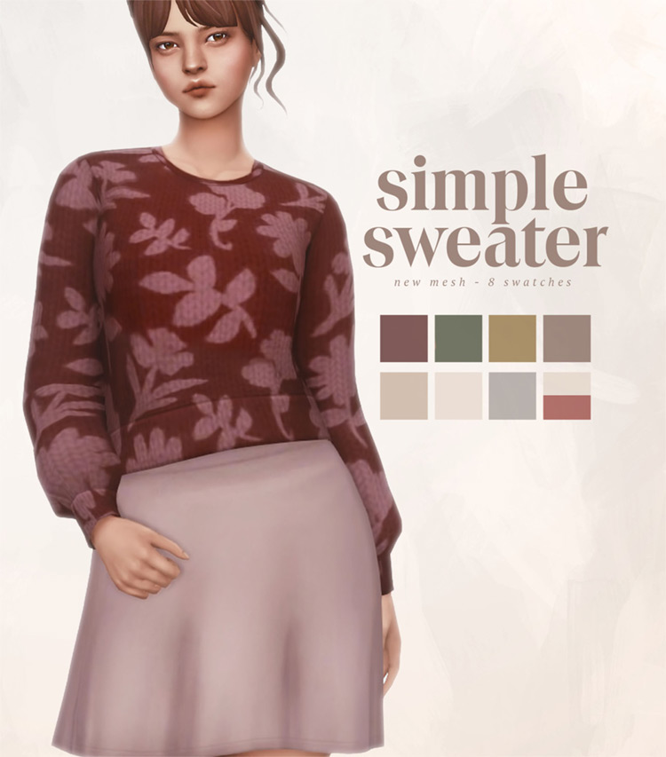 Sims 4 Maxis Match Fall Clothes CC  Guys   Girls    FandomSpot - 14