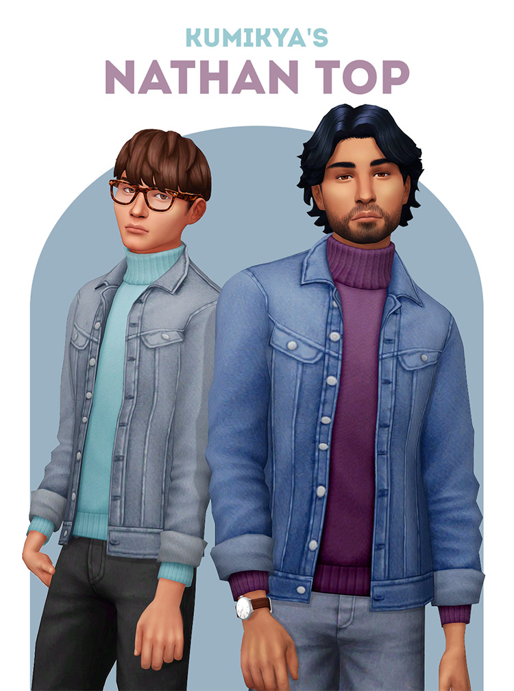 Sims 4 Maxis Match Fall Clothes CC  Guys   Girls    FandomSpot - 30