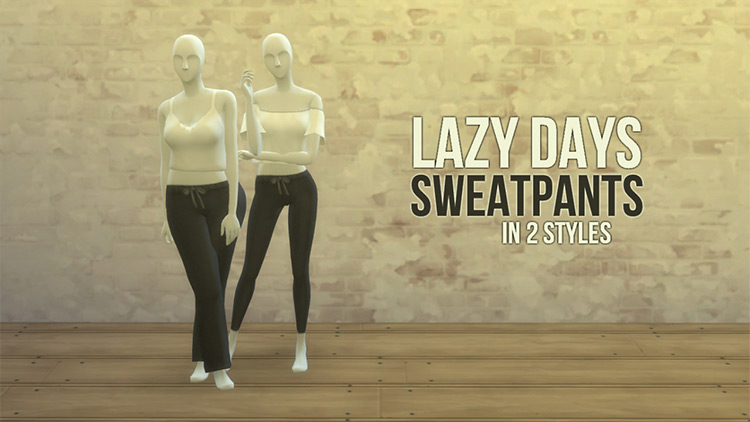 Lazy Day Sweatpants / Sims 4 CC