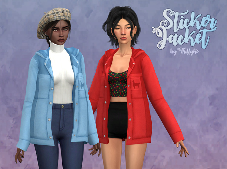 Sims 4 Maxis Match Fall Clothes CC  Guys   Girls    FandomSpot - 48