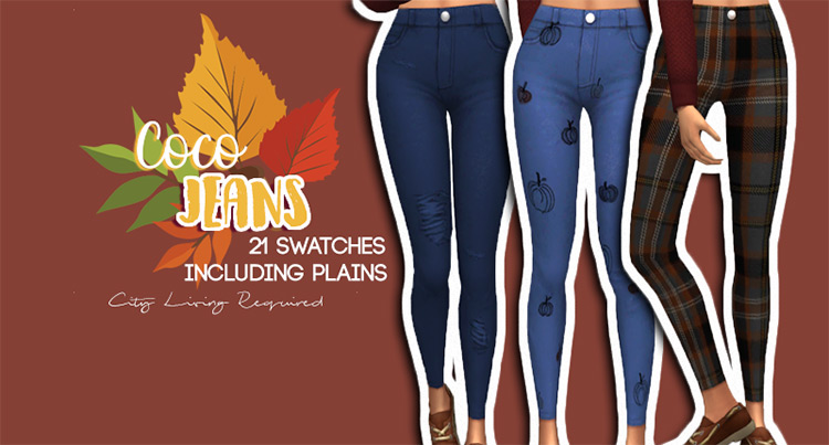 Coco Jeans / Sims 4 CC