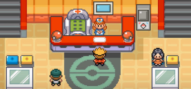 Pokemon Glazed ROM Hack - Pokecenter screenshot