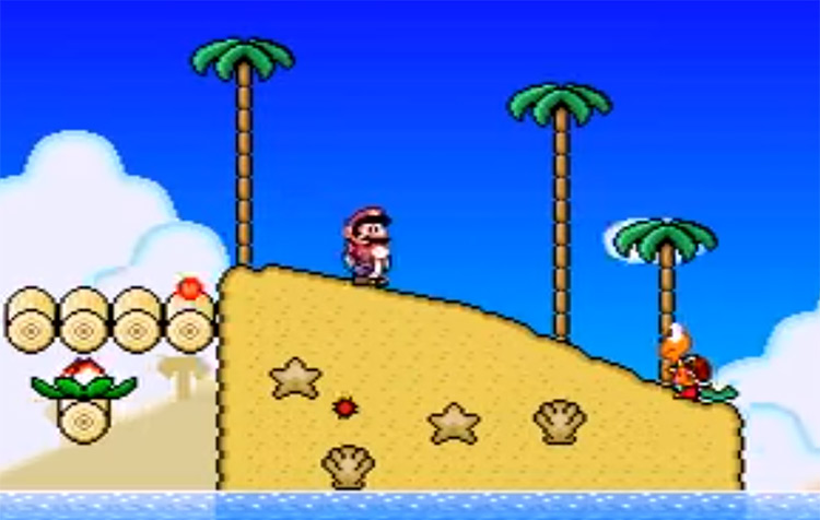 Jogue Novo Super Mario World 1: The Twelve Magic Orbs, um jogo de Mario bros