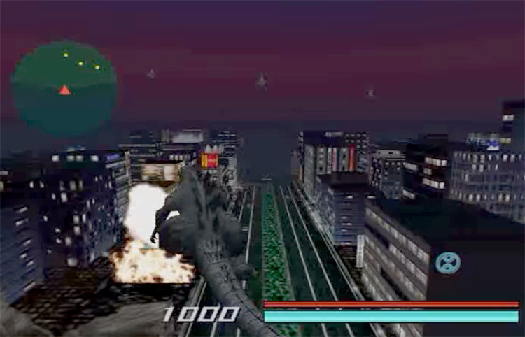 Godzilla Generations: Maximum Impact gameplay