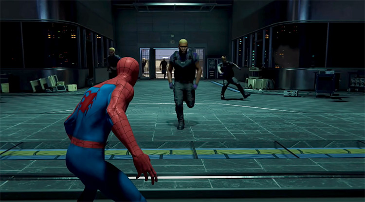 Marvel’s Spider-Man gameplay screenshot