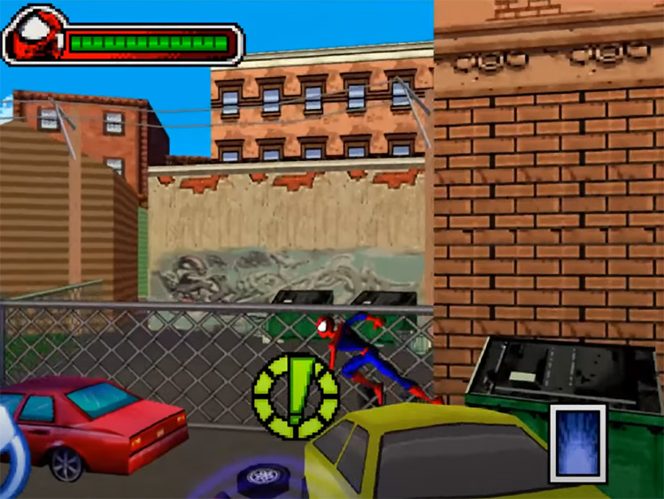 Ultimate Spider-Man NDS Screenshot