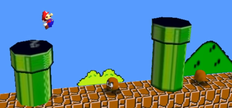 SM64 Mario Bros Romhack 3D Preview