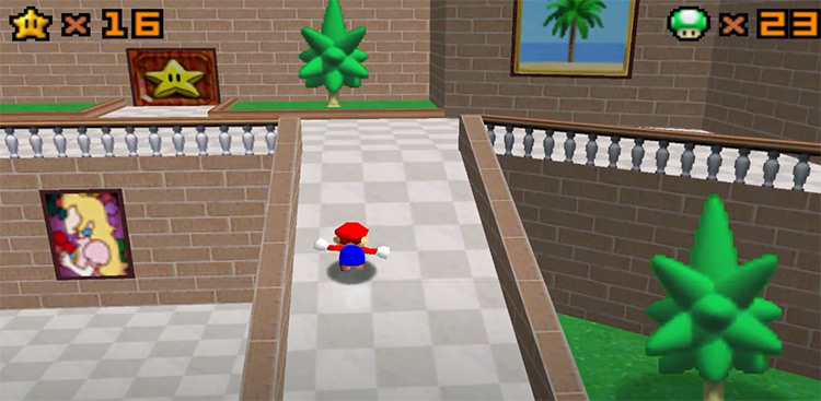 Super Mario 64 Sapphire Super Mario 64 ROM Hack