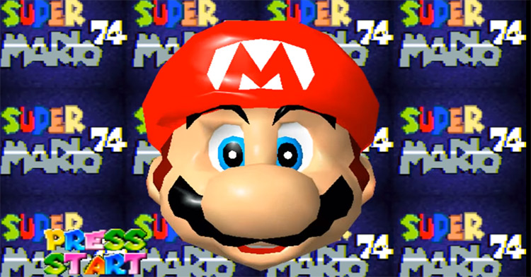 Super Mario 74 Super Mario 64 ROM Hack