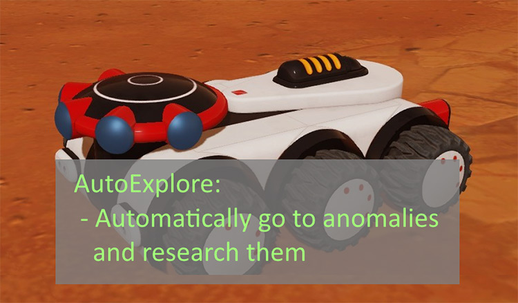 AutoExplore Surviving Mars Mod