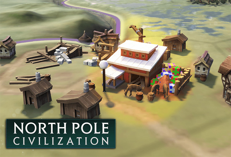 Nordpol -Zivilisationsmod für Civ6