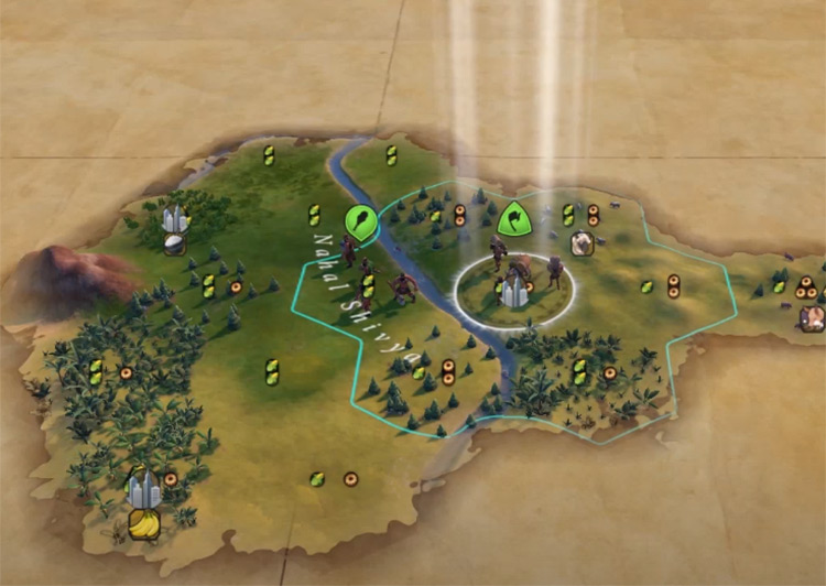 Waktu saat ini di Civ6