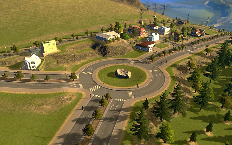 Roundabout Builder for Cities: Skylines