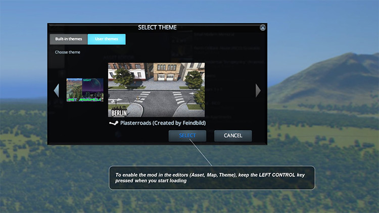 Loading Screen Mod for Cities: Skylines